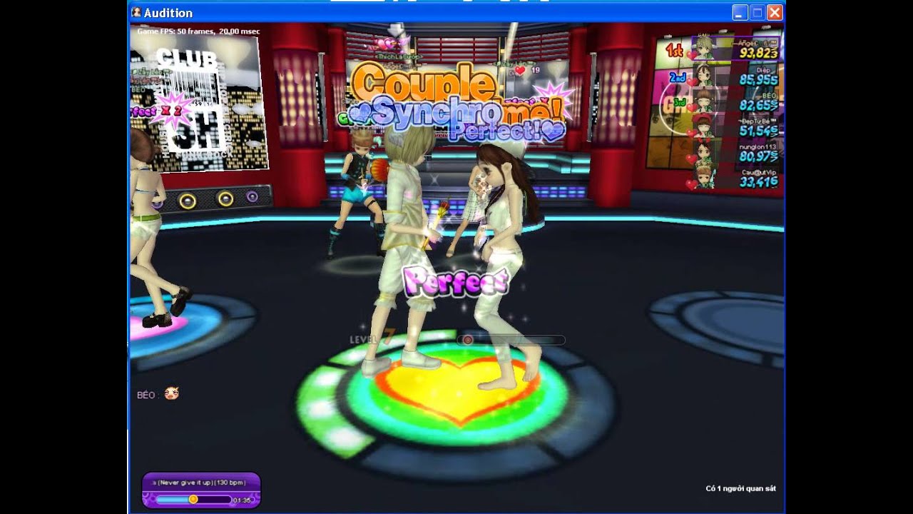 Audition Việt Nam : Club dance II - 4 phím - La La La (Never give it up) 130npm (p.118)