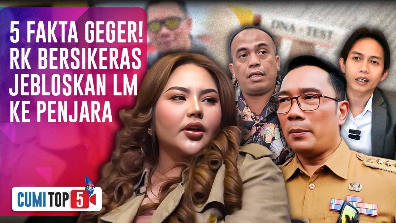 Lisa Mariana Terancam 12 Tahun Penjara Usai Resmi Jadi TSK, Begini Reaksi Ridwan Kamil | CUMI TOP V