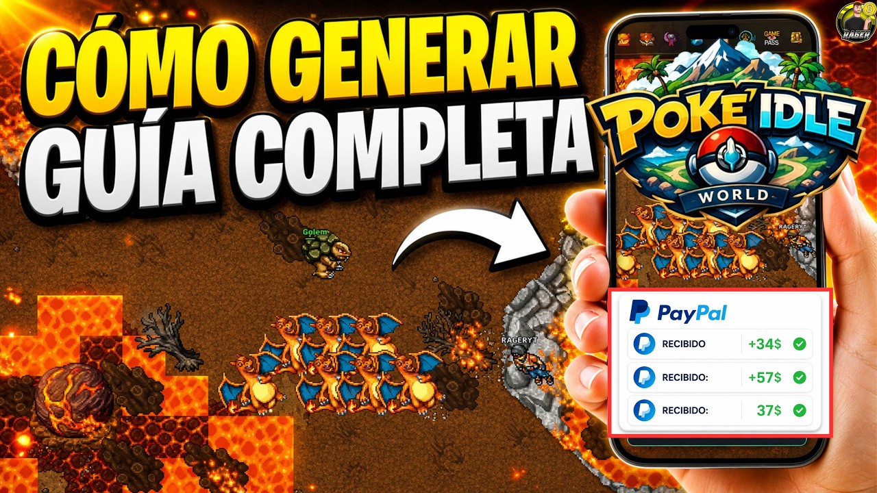 🚀C&oacute;mo vender Pokes y GENERAR en Poke Idle World FREE TO PLAY (Tutorial Completo)