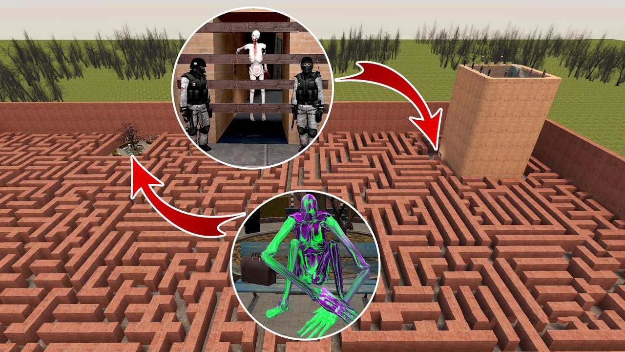 SCP-096 UNDER STRONG GUARD — WILL IT HOLD? In Garry's Mod