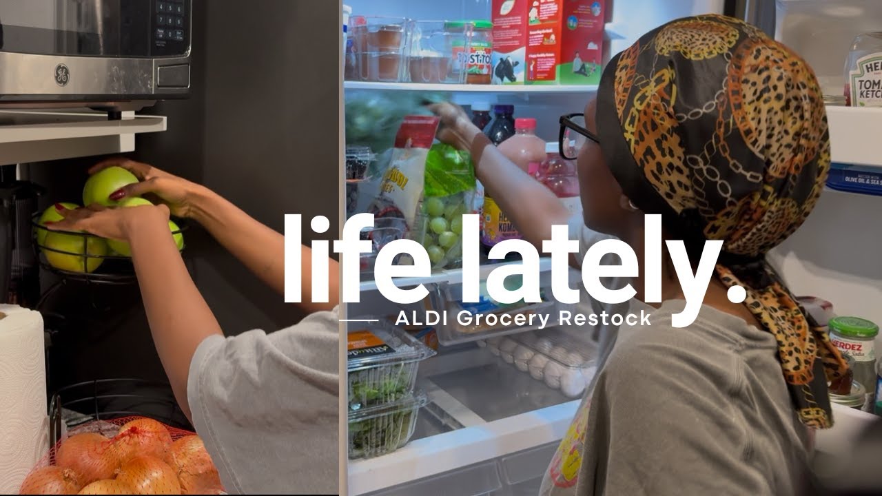 🥓 ALDI Grocery Restock 🍗