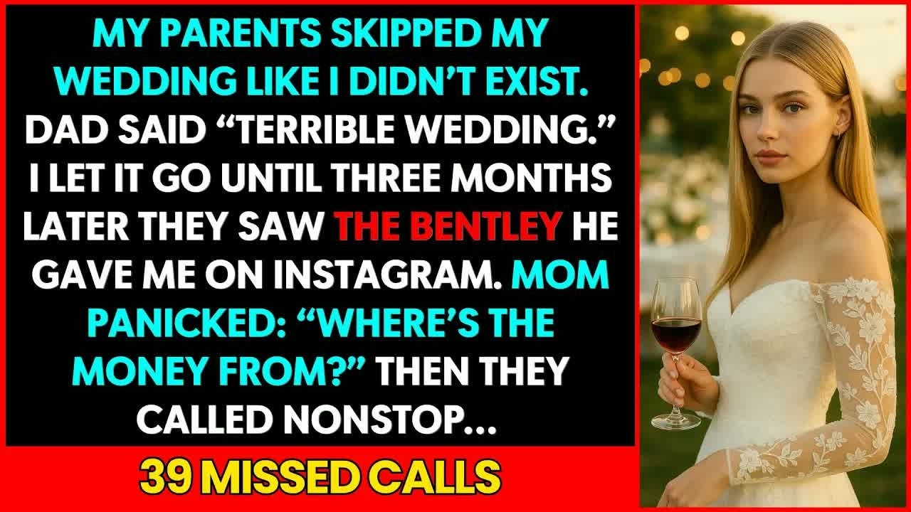 My parents ignored my wedding until my Bentley post went viral — then they ‘remembered’ me  What