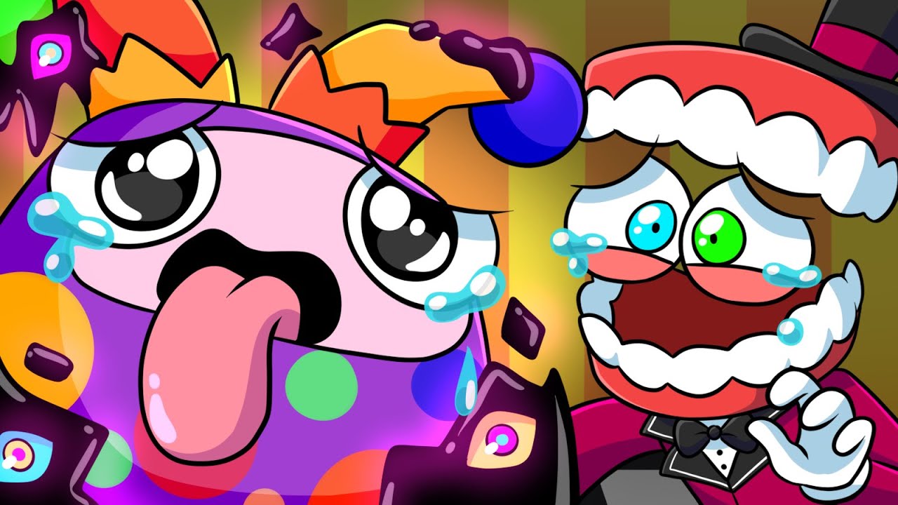 POLKA CLOWN SAD ORIGIN STORY?! The Amazing Digital Circus UNOFICIAL Animation