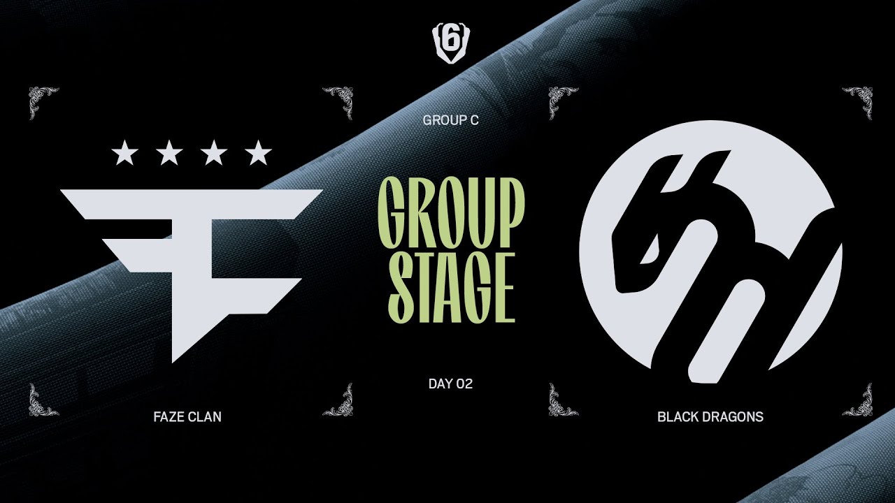 FAZE CLAN vs. BLACK DRAGONS - Six Invitational 2026 | Group Stage - Day 2