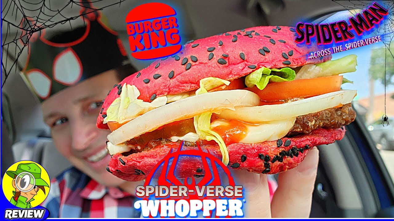 Обзор Burger King® SPIDER-VERSE WOPPER® ???️?️ ⎮ Через вселенн