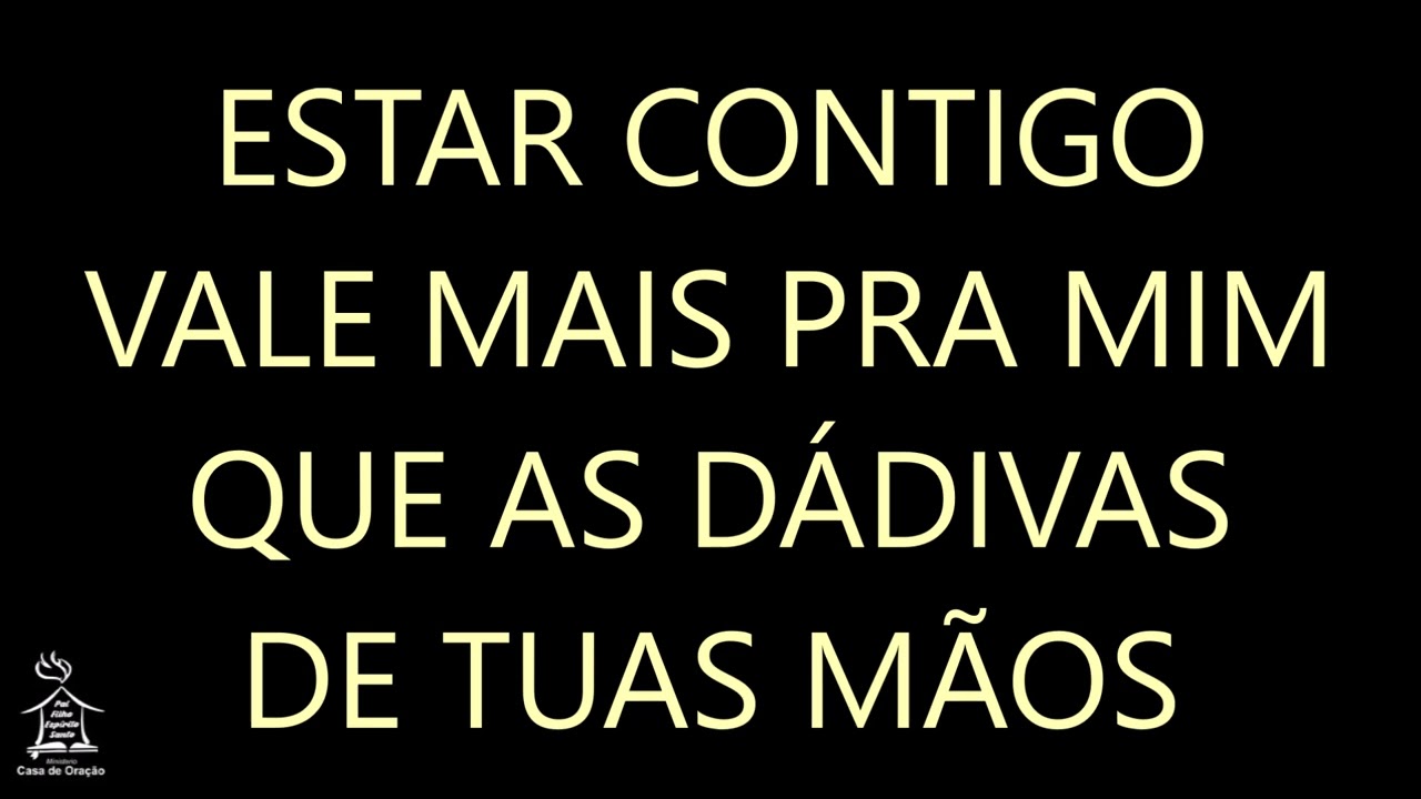 DESEJO DO MEU CORAÇÃO - Toque no Altar (playback)