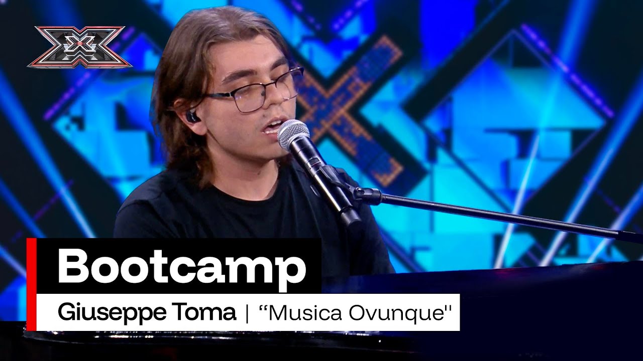 Giuseppe Toma canta “Musica Ovunque” di Nayt | X Factor 2025 Bootcamp 2