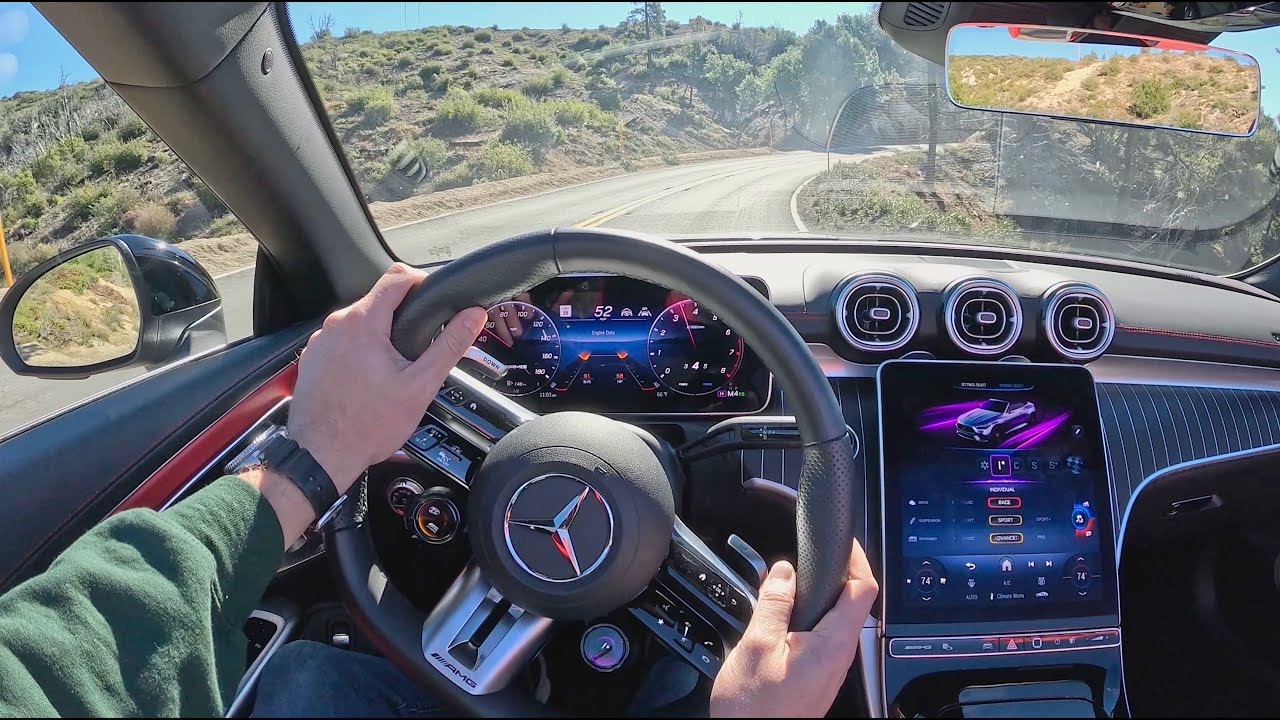 2026 Mercedes-AMG CLE53 Cabriolet - POV Test Drive (Binaural Audio)