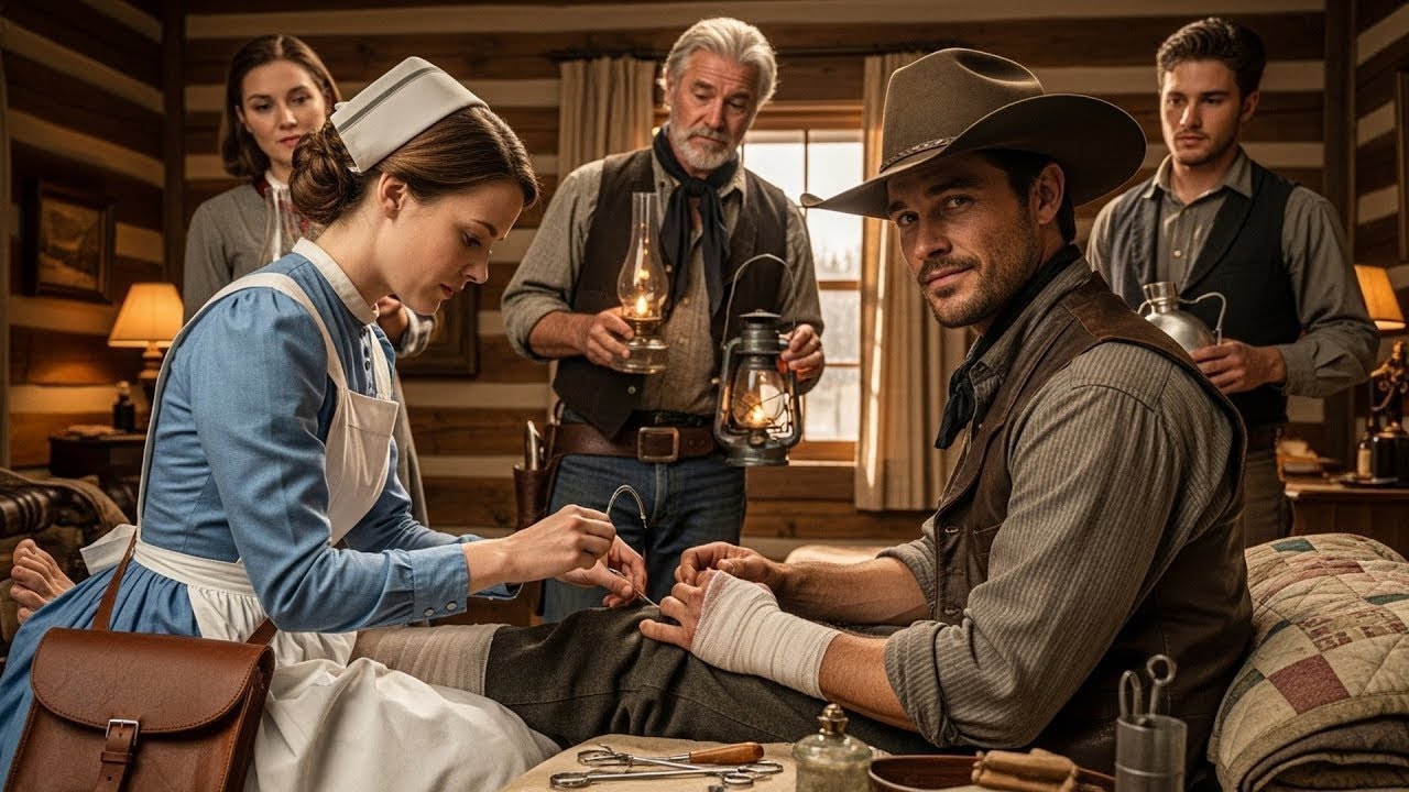 The Cowboy Was Wounded In A Stampede, She Stitched Him Steady and He Made Her His Forever