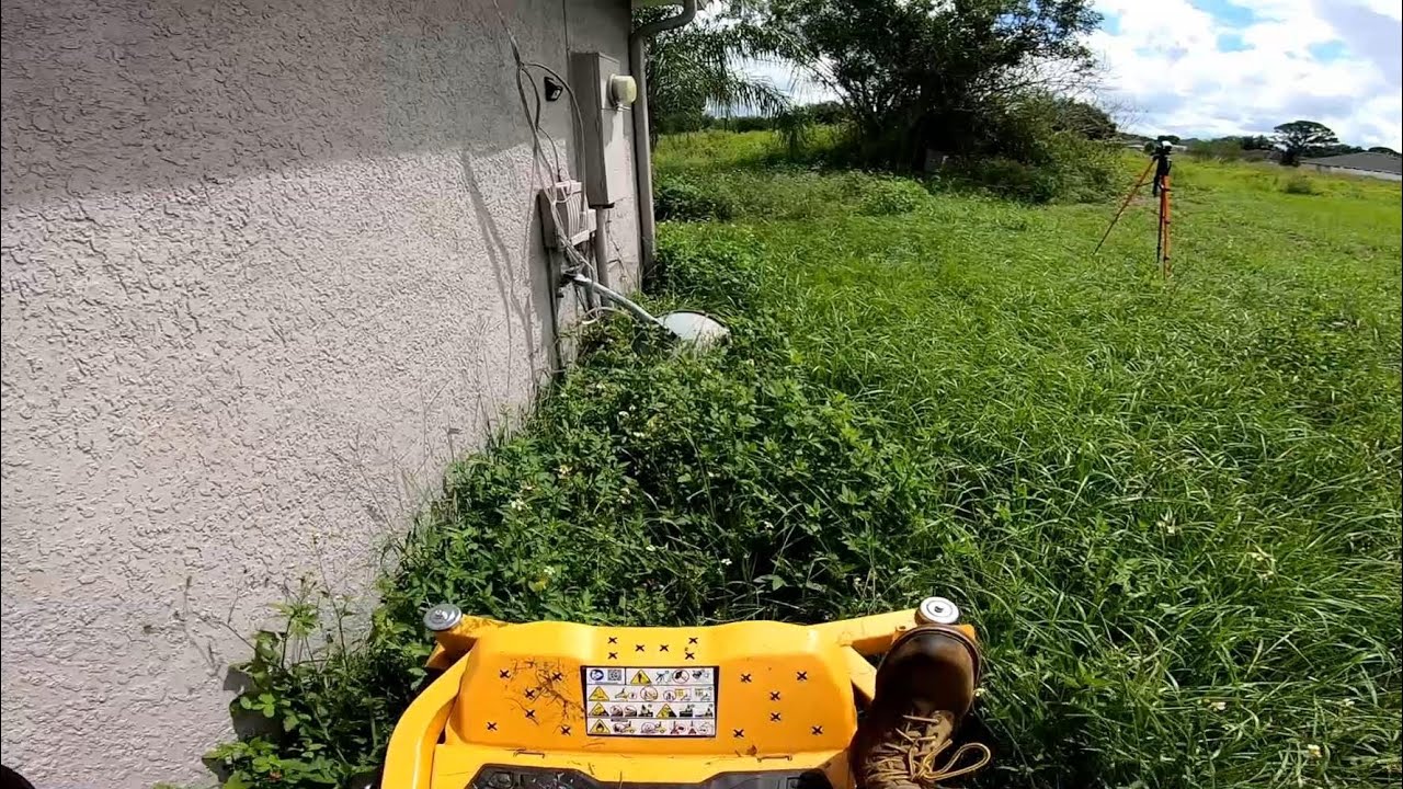 POV Operator's View Overgrown Duplex