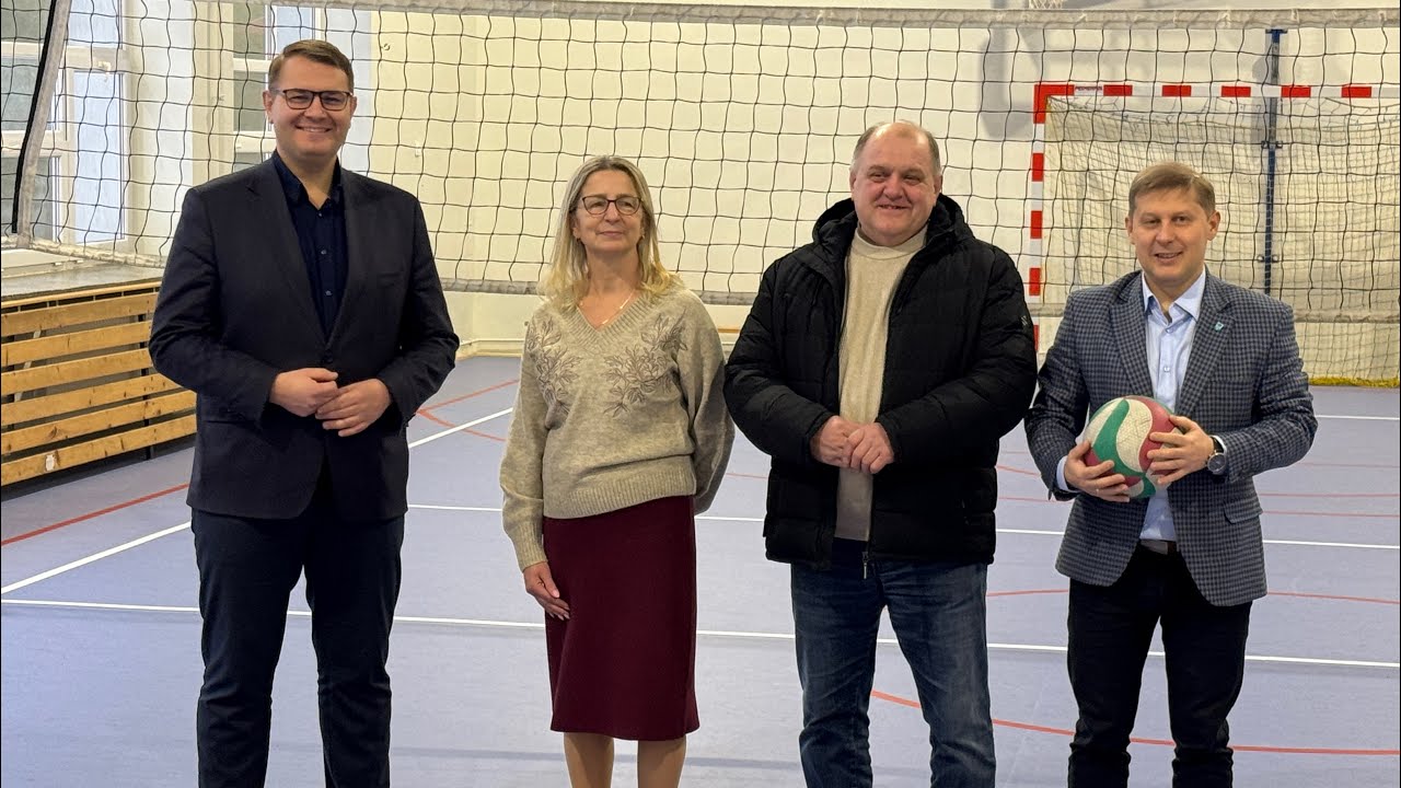 Zakończenie modernizacji sali gimnastycznej i pomieszczeń szkolnych w Krzyszkowicach 