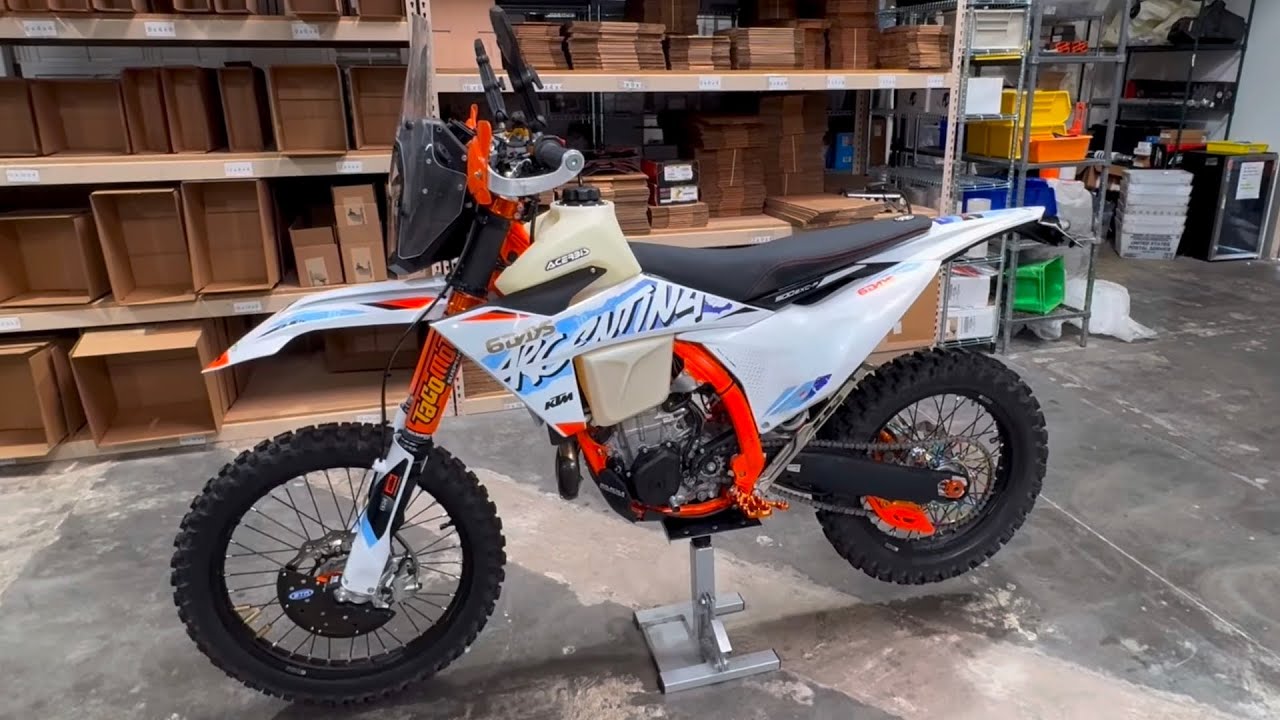 2024 KTM 500 EXC-F SIX DAYS | FLY AND RIDE TACOMOTO BIKE BUILD