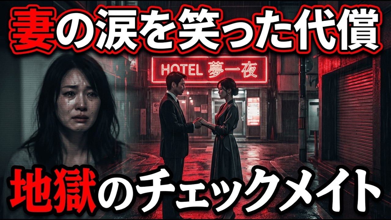 【修羅場】妻の涙を笑った代償。バッドボーイズが仕掛ける地獄のチェックメイト