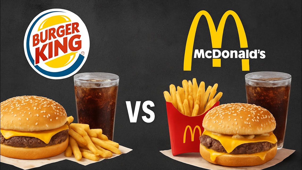 🇺🇸Burger King vs McDonald’s | کدوم ارزش بیشتری داره؟ 🍔🍟 | Which One is Worth It More? Sep3, 2025