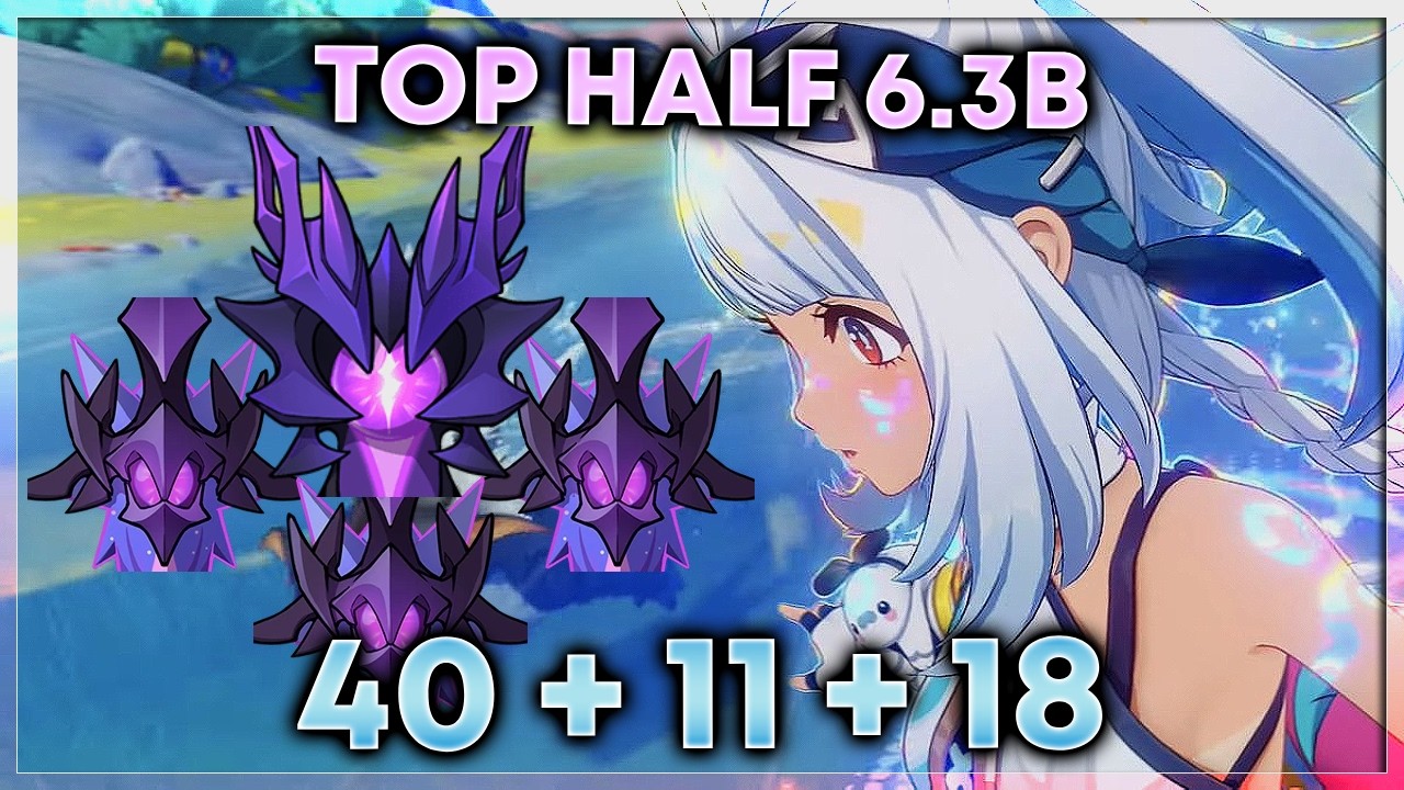 C2R1 Mualani 69 Sec Top Half Speedrun | 6.3B Abyss (40 + 11 + 18)