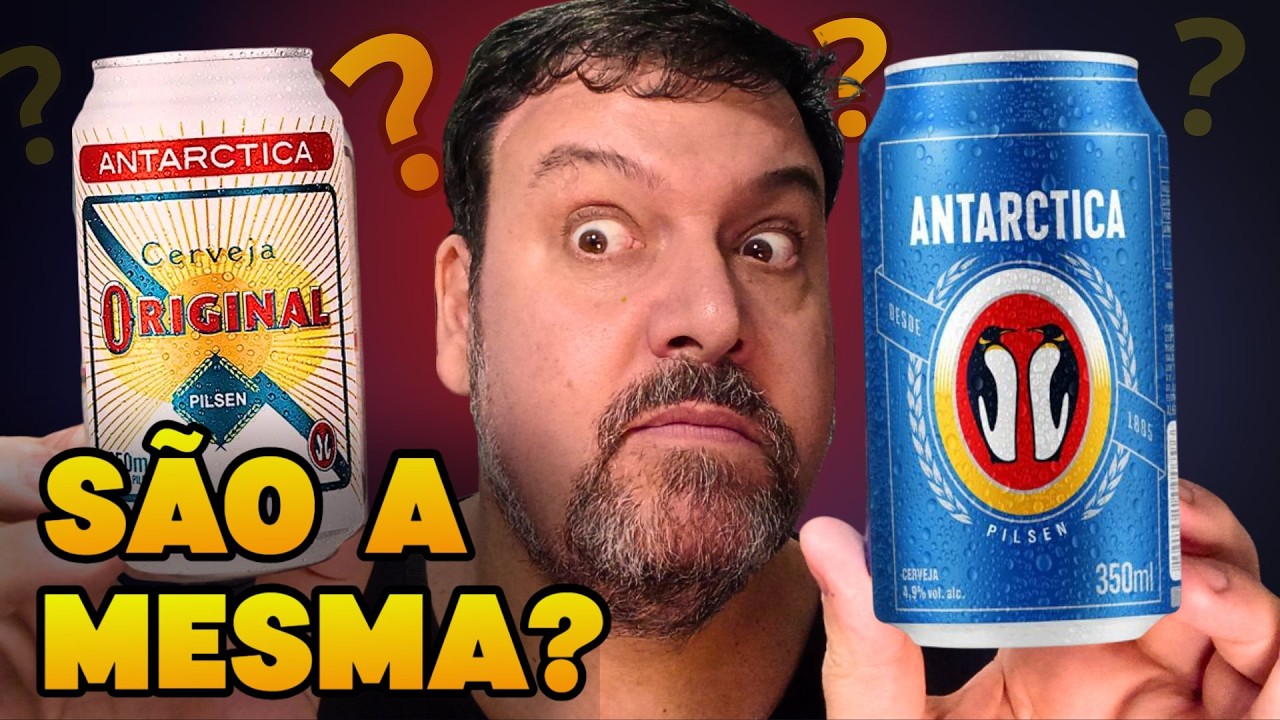 Antarctica x Original SÃO A MESMA CERVEJA? OU NÃO?