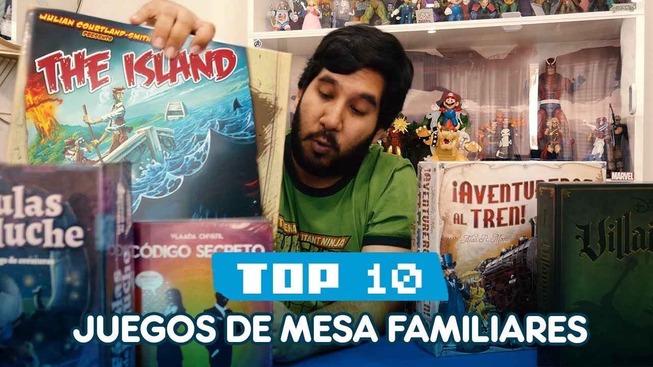 TOP 10 🏆 JUEGOS DE MESA FAMILIARES