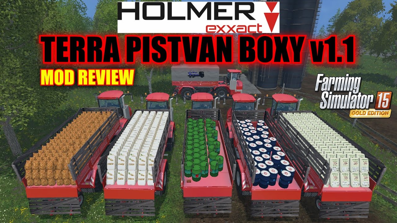 Farming Simulator 15 - Terra Pistvan Boxy v1.1 