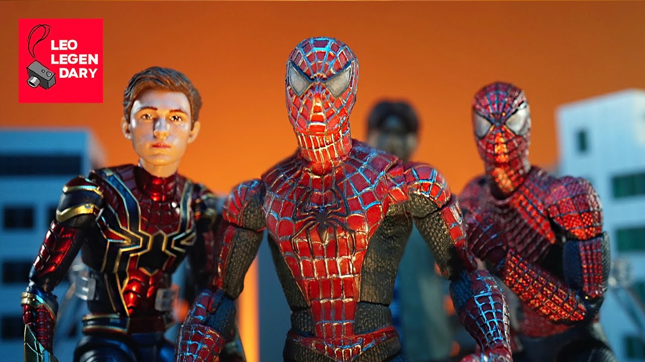 What If Japanese Spider-Man was in Spider-Verse - STOP-MOTION FIGHT