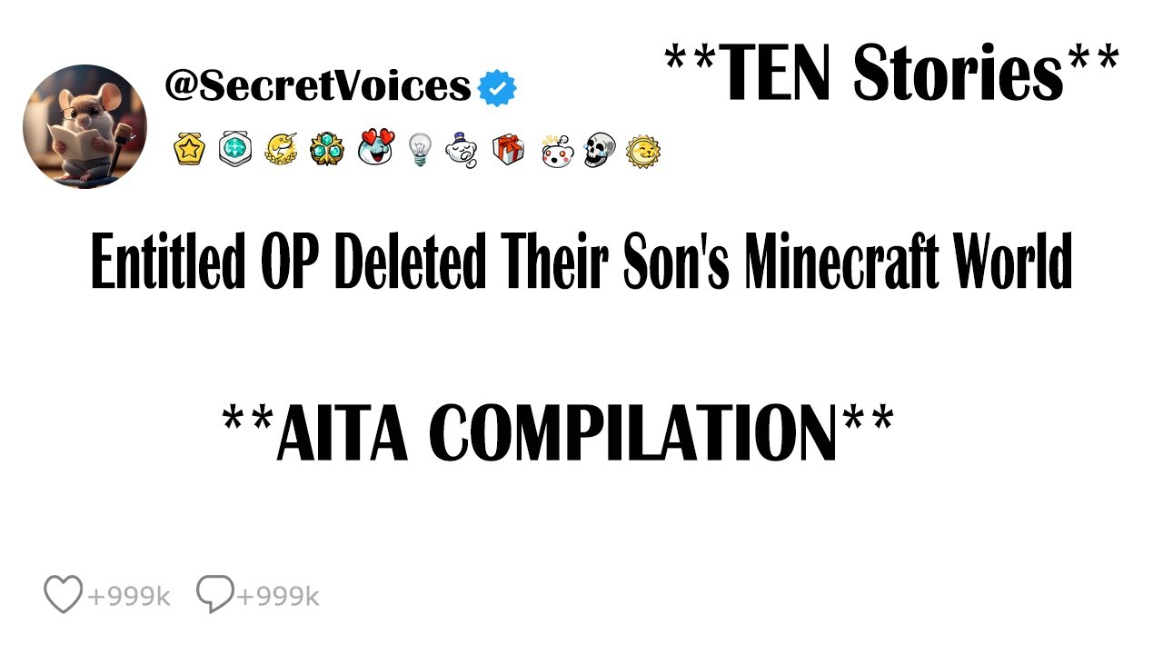 Entitled OP Deleted Their Son's Minecraft World.