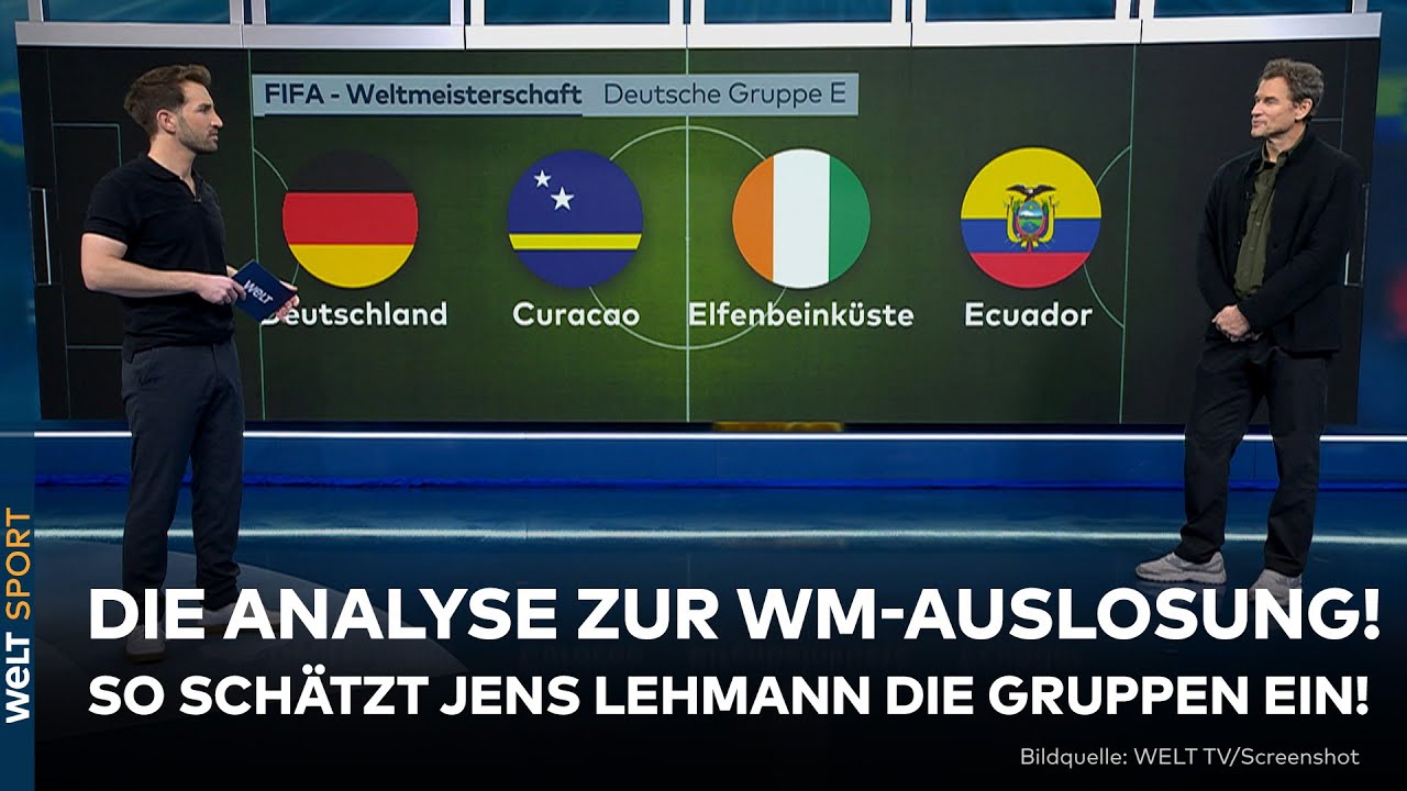 ANALYSE ZUR WM-AUSLOSUNG: So sch&auml;tzt WELT-Experte Jens Lehmann die Gruppen ein