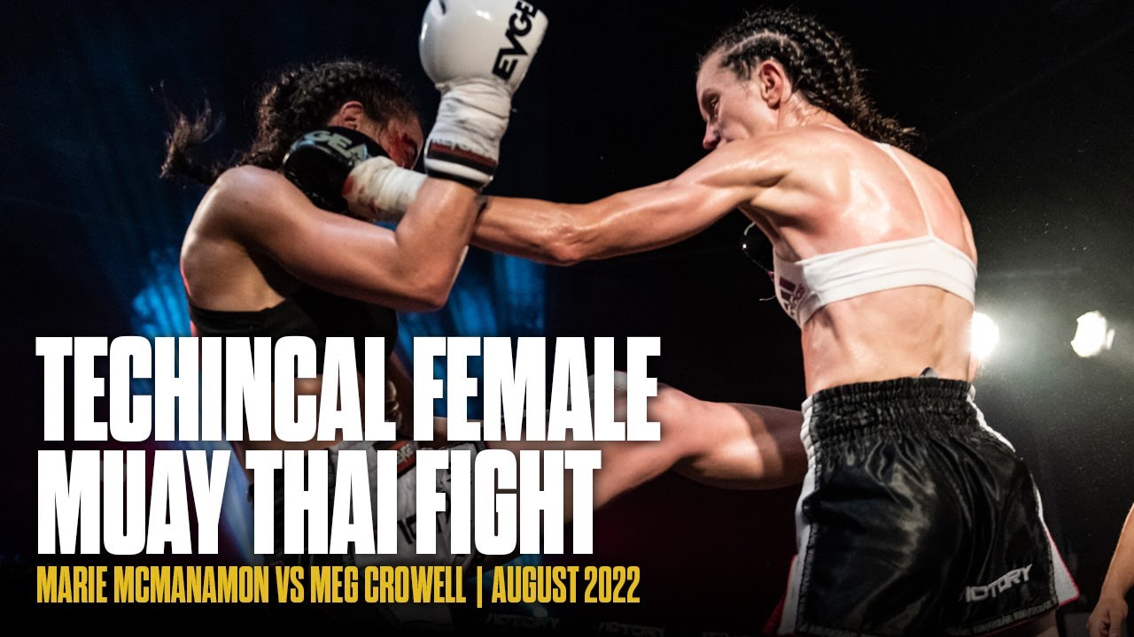 🔥 TECHNICAL FEMALE MUAY THAI FIGHT! Marie McManamon vs Meg Corwell | VICTORY 9 | August 2022