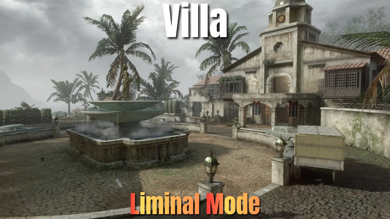 Exploring Liminal Spaces: Villa - Black Ops