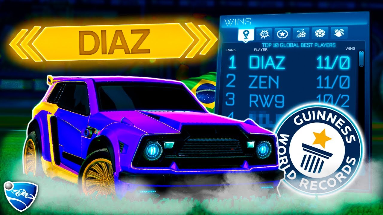 O DIA QUE O PRODIGIO BRASILEIRO BATEU O RECORDE MUNDIAL DO ZEN NO ROCKET LEAGUE...