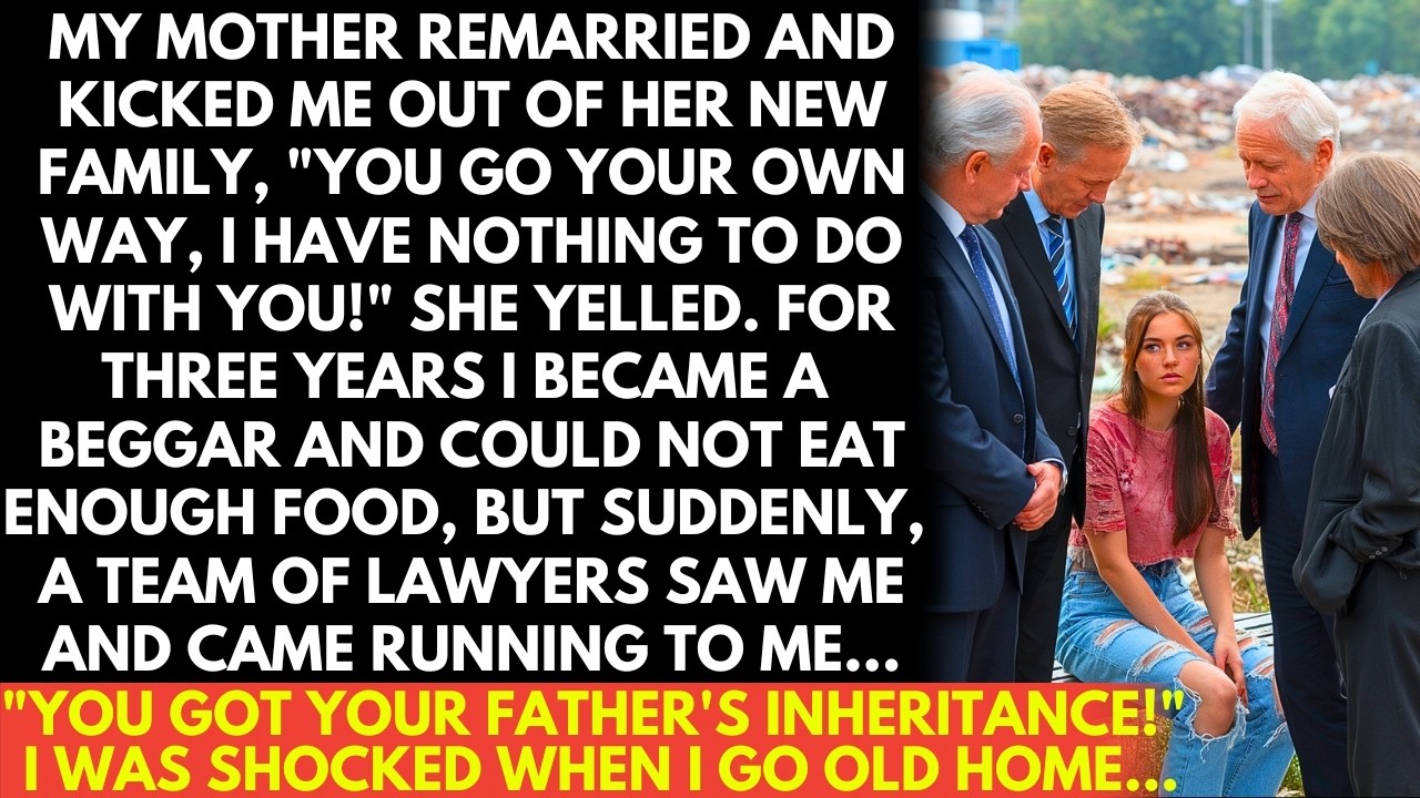 My mom remarried, kicked me out saying, 