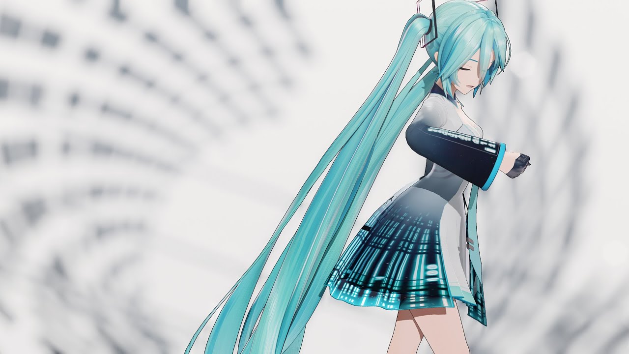 [MMD] 도넛 홀 (ドーナツホール | Donut Hole) - YYB式 하츠네 미쿠