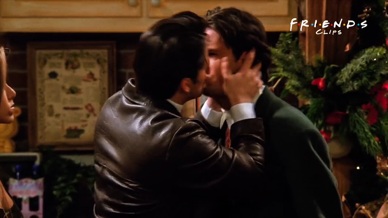 Friends | Joey Kisses Chandler