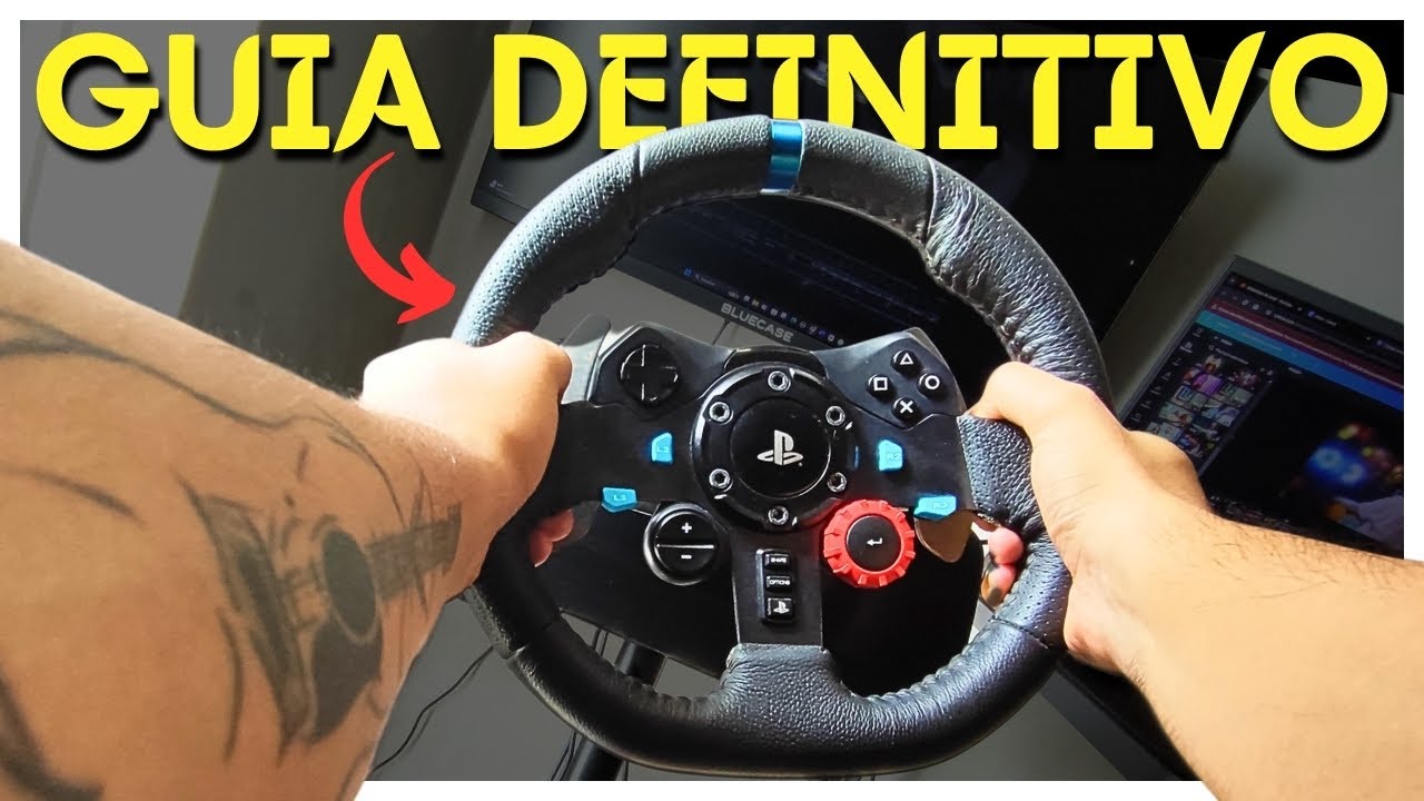 FAÇA ISSO PARA SE ACOSTUMAR COM O SEU VOLANTE LOGITECH G29