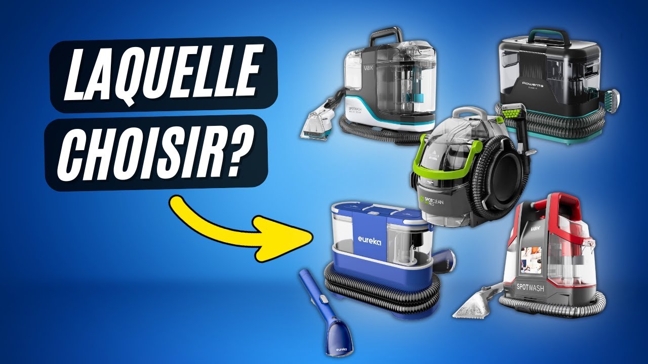 Meilleure Shampouineuse 2025 : TOP 5 Aspirateurs Injecteur/Extracteur pour Voiture, Canapé & Tapis