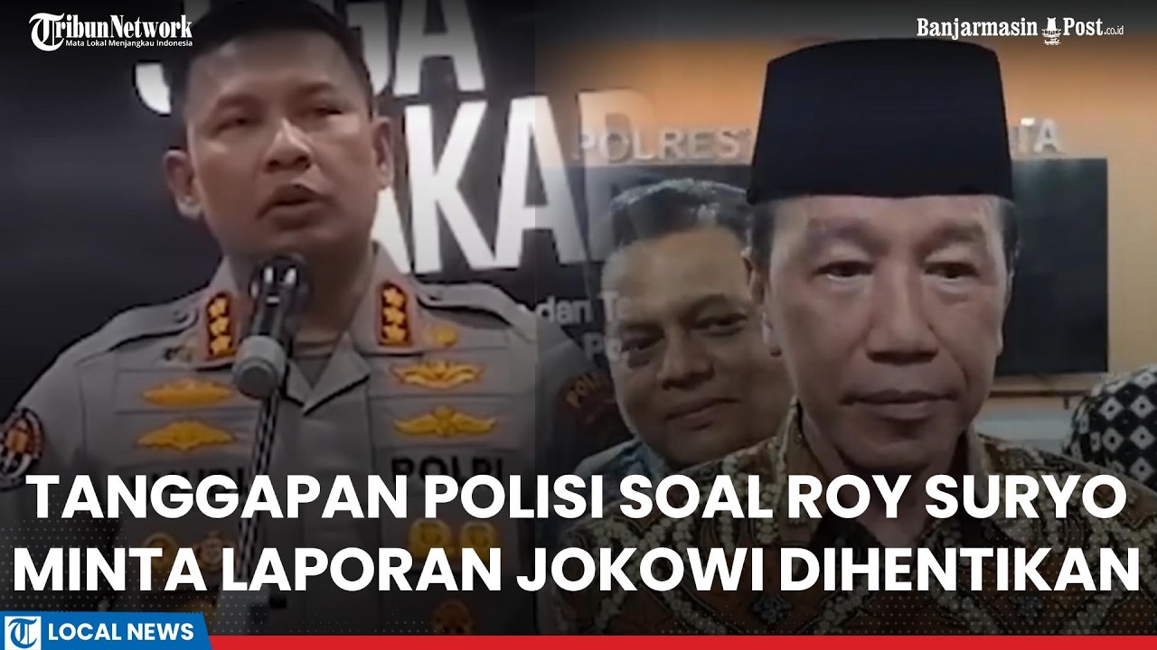Tanggapan Polisi Soal Roy Suryo Minta Laporan Jokowi Dihentikan: Itu Hak Tersangka