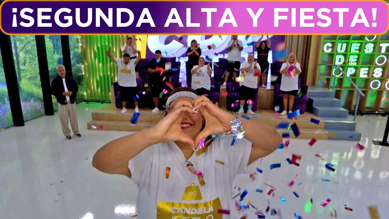 ¡CLARO QUE SÍ! CANDELA BAJÓ OTRO MONTÓN Y ALCANZÓ SU SEGUNDA ALTA EN SÓLO 7 MESES DE TRATAMIENTO