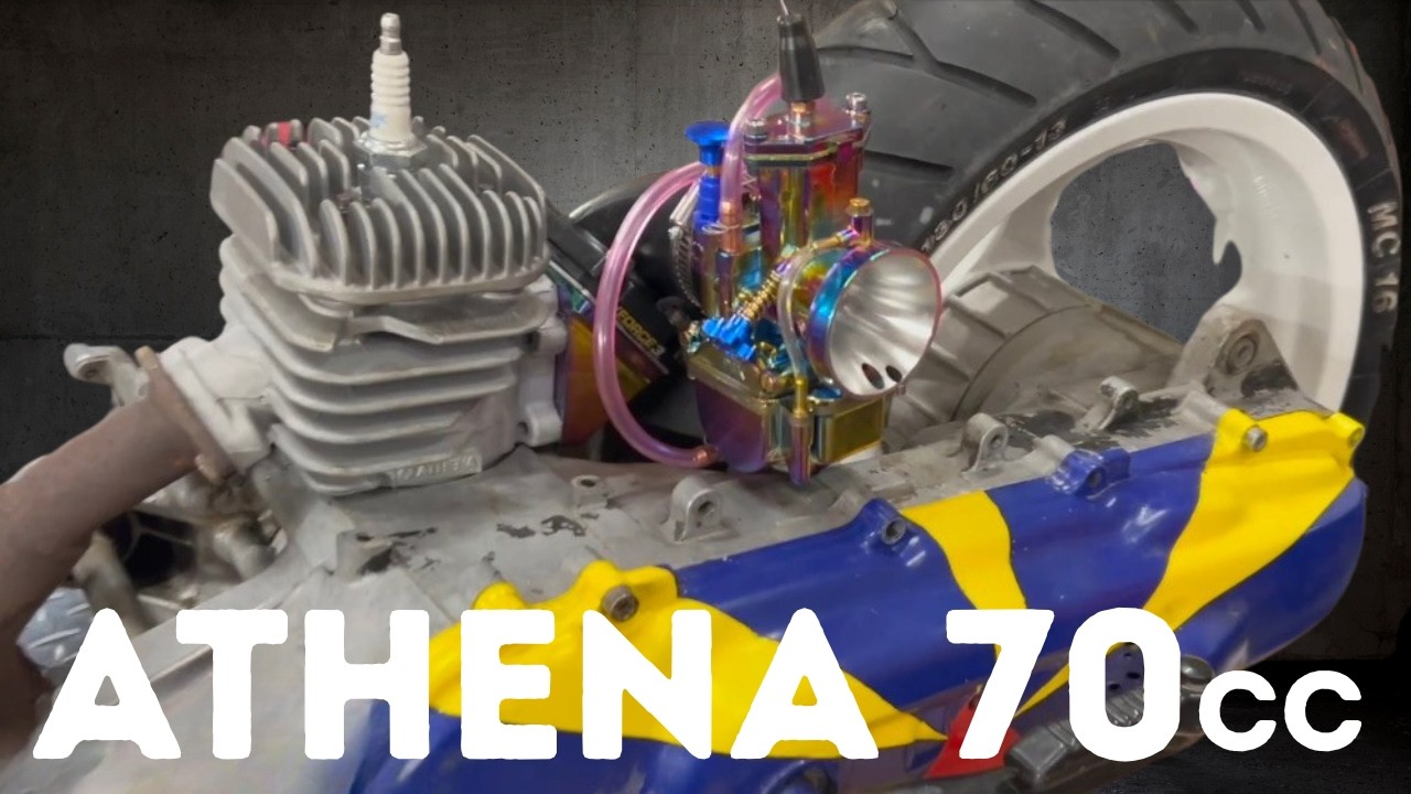 BOOSTER ROCKET MONTAGE KIT ATHENA + BIG VALVE MXS + CARBU 24