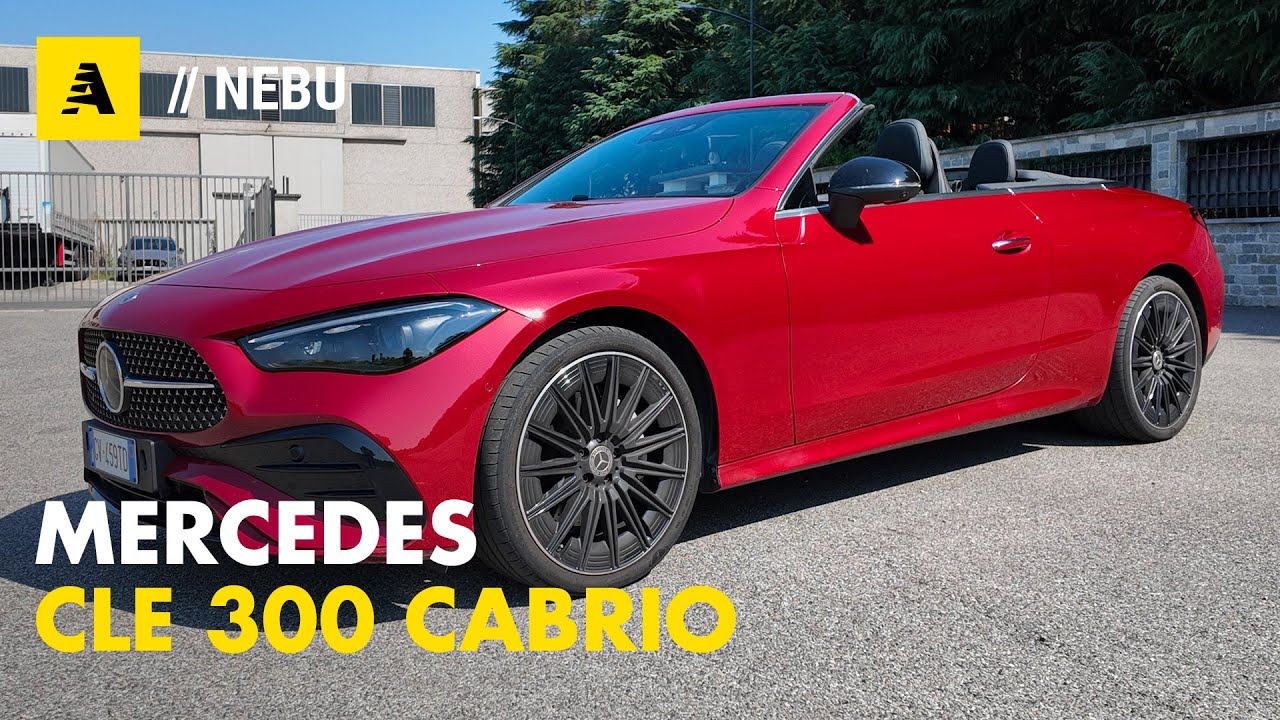 Nuova Mercedes CLE Cabriolet | Che MOTORINO questo 300 benzina…