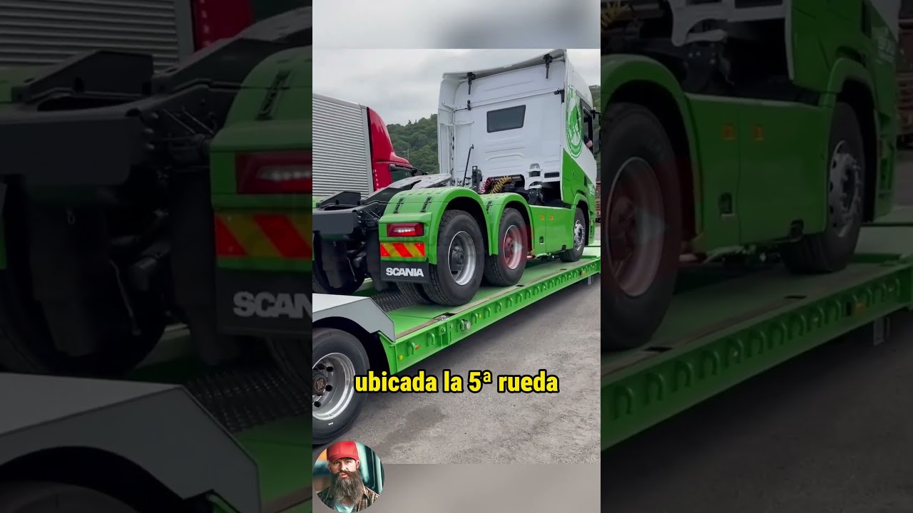 Crearon un trailer que te hace el trabajo f&aacute;cil #trucks #trailers #camioneros #camiones #camion