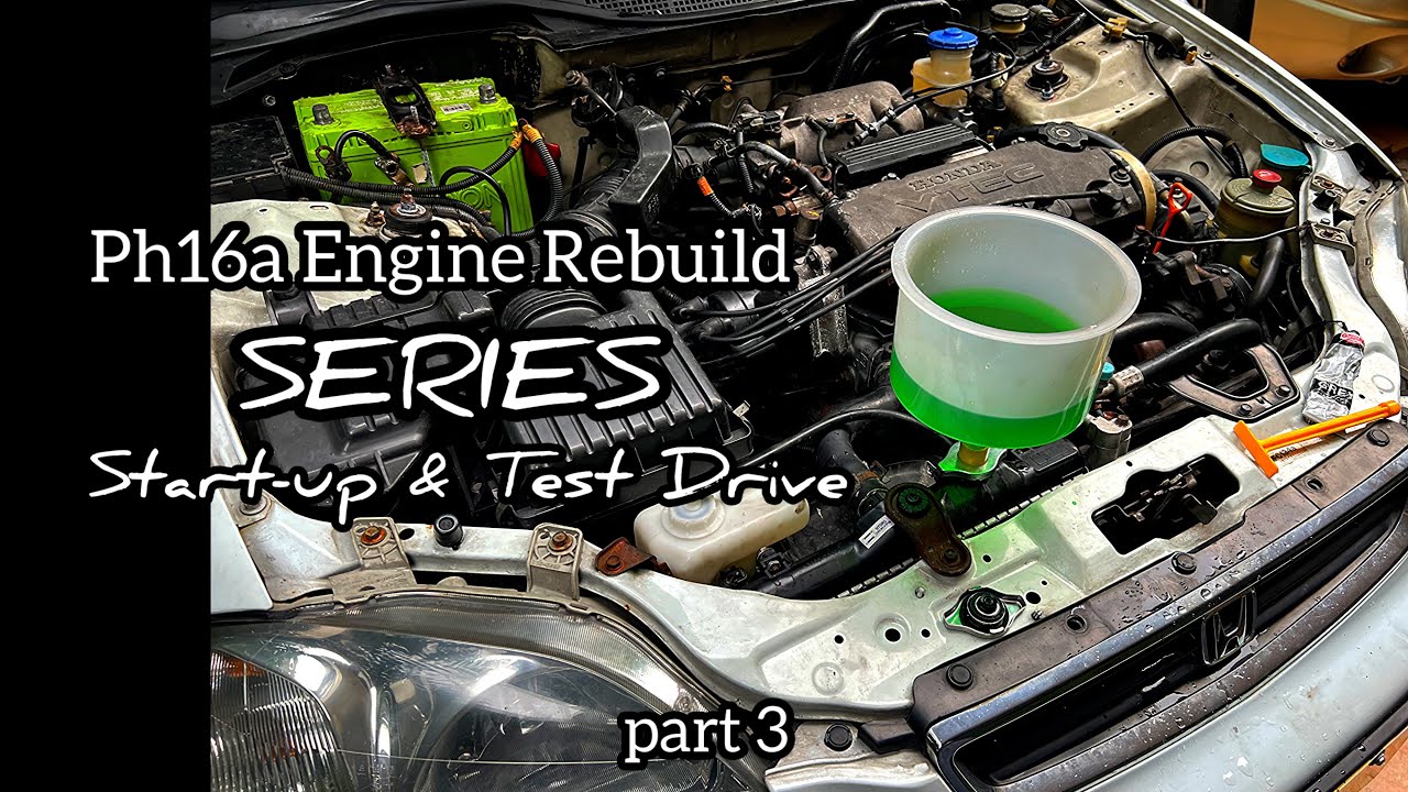 1996 Honda Civic VTi Ph16a OEM Rebuild Series part 3