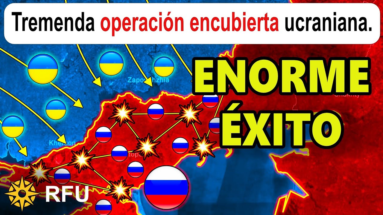 27 Feb: Ucrania expone y bombardea 2420 puestos de control rusos en una operación encubierta.