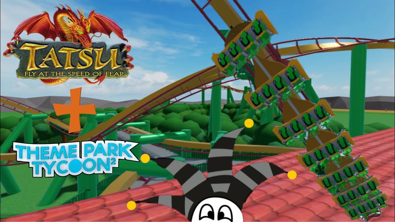 Строительство Тацу в Theme Park Tycoon 2