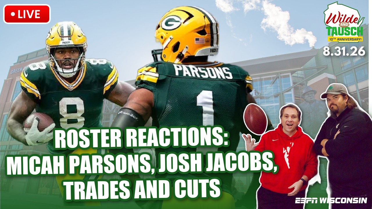 LIVE: Josh Jacobs Placed on Commissioner Exempt List - Packers Next Move? Wilde and Tausch 8.31.26