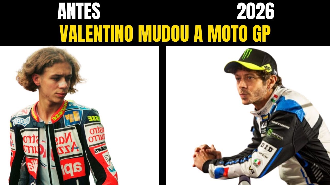 A Lenda que Reinventou o Jogo - VALENTINO ROSSI mudou a MOTO GP