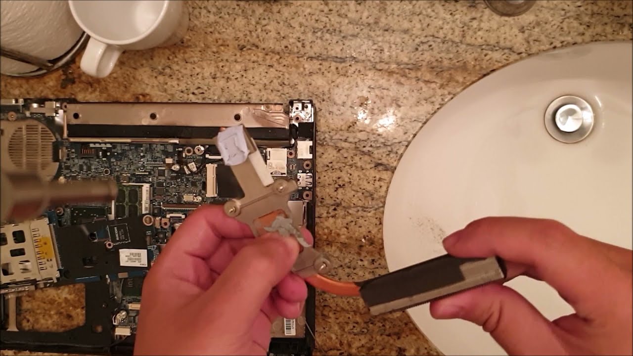 HP Compaq 6910p laptop Disassembly & Restoration