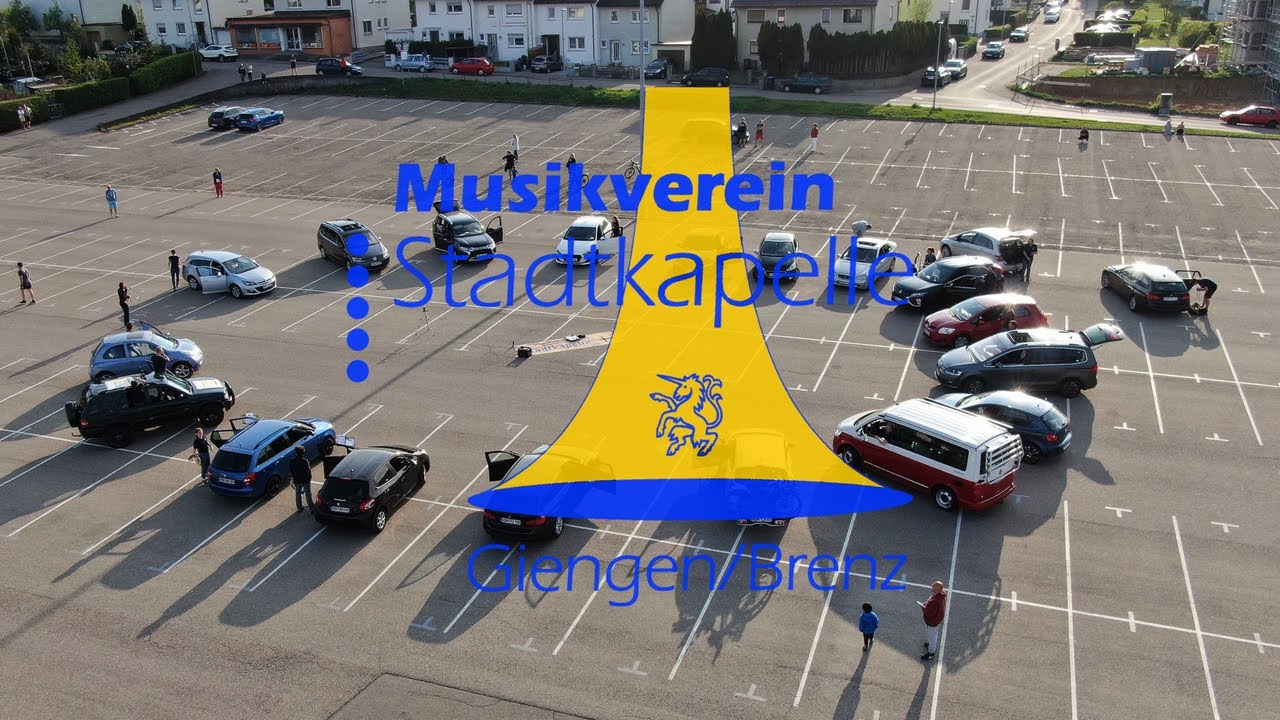 Social Distancing "Konzert" der Stadtkapelle Giengen | BeVision Media