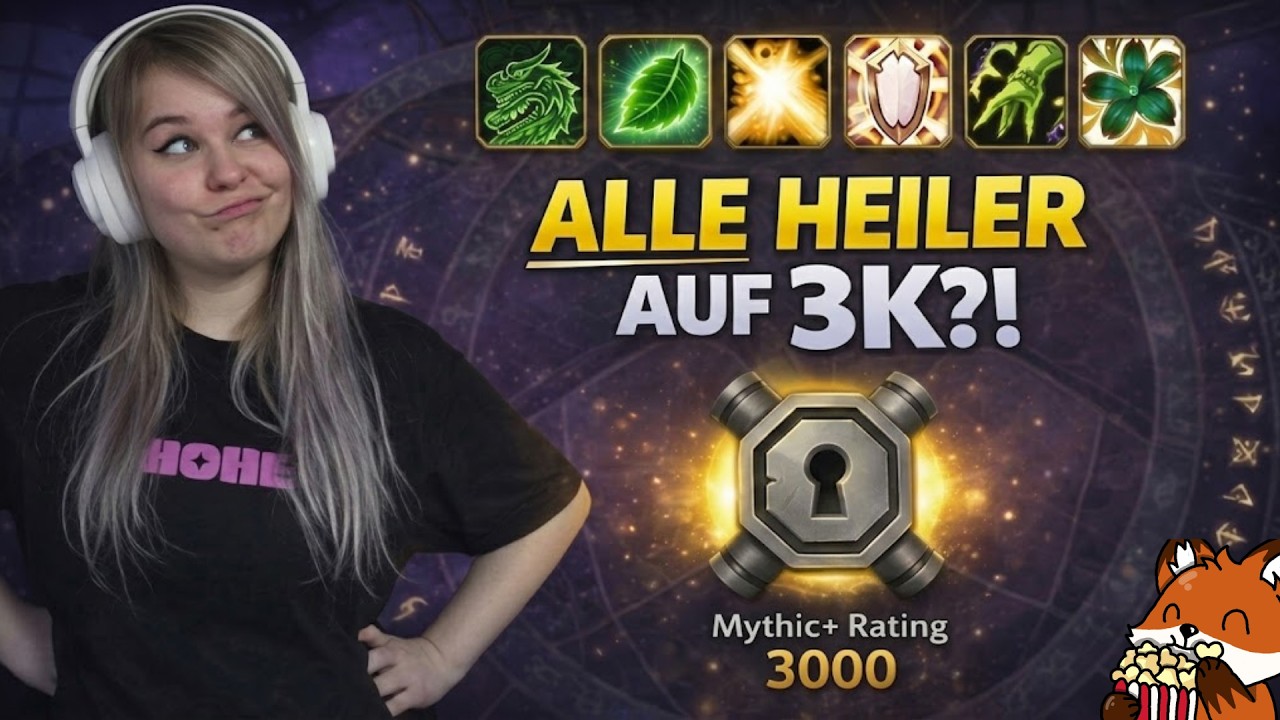 ALLE WoW Heiler auf 3K RIO pushen?!