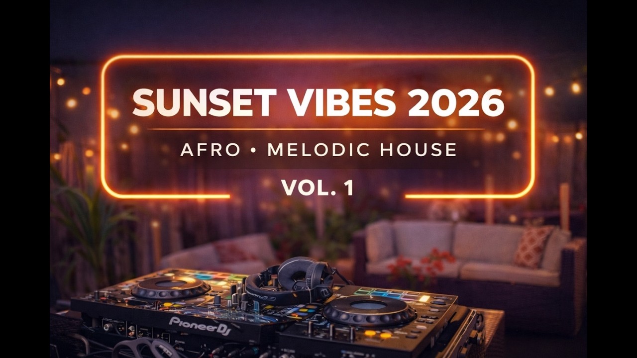 Sunset Vibes Afro & Melodic House Mix 🌅 | Miami Vibes 2026