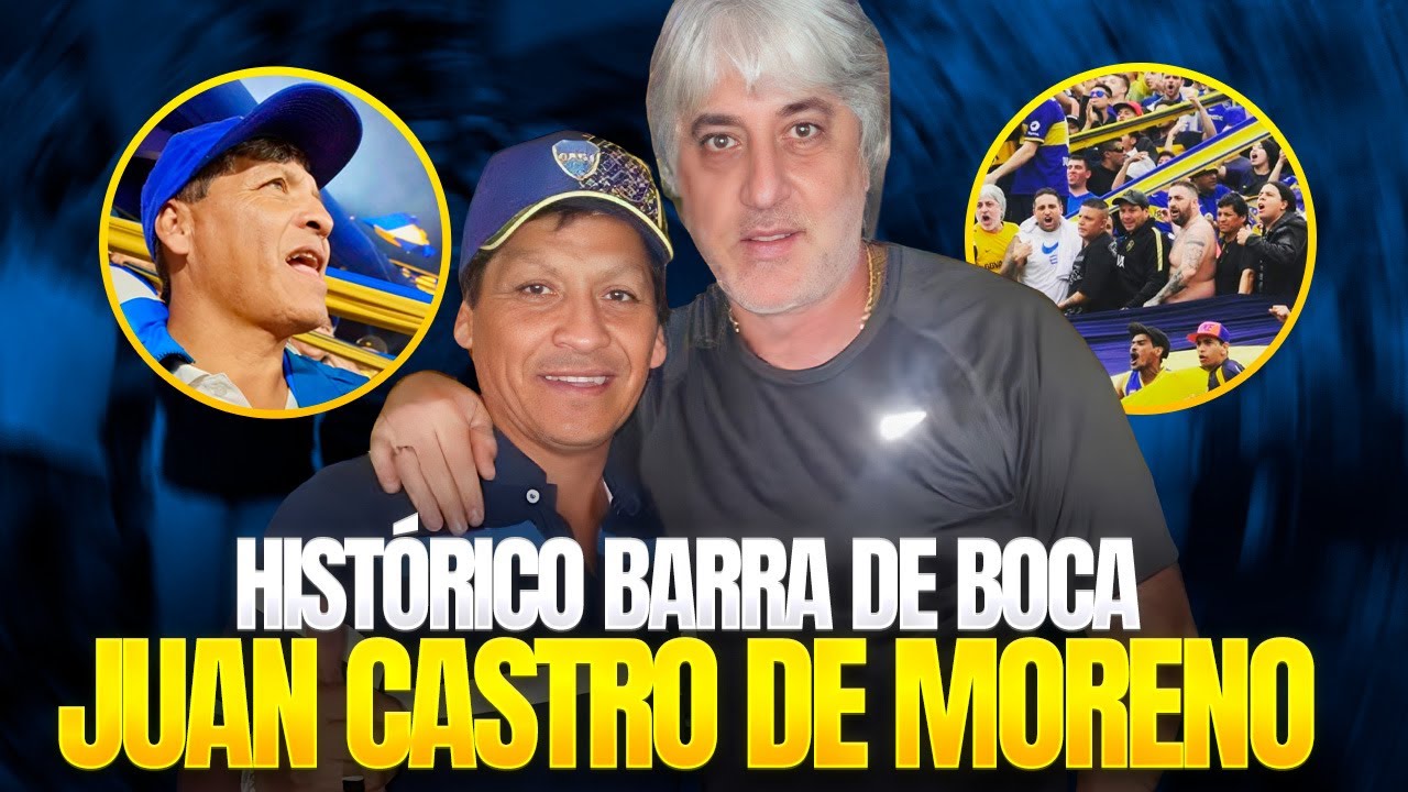 La historia de Juan Castro: Histórico líder de la facción de Moreno en la barra de Boca