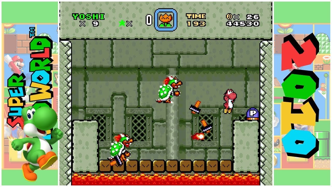 Super Yoshi's Land 1 - An Adventure to Rescue Mario! (D) | Super Mario World Hack