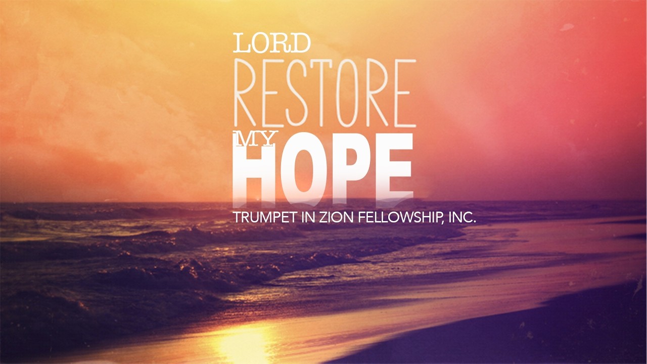 Bro Darryl McCoy Sr. - Lord Restore My Hope - TIZF Gulfport